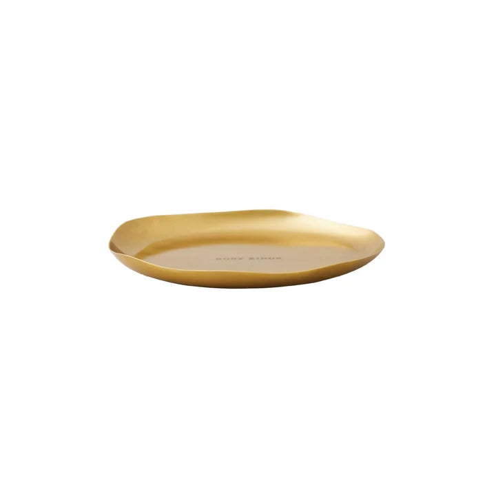 Gold Accent Signature Botanical Candle Plate