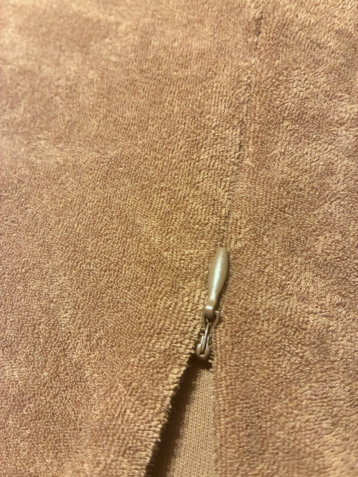 Terry Zip Dress