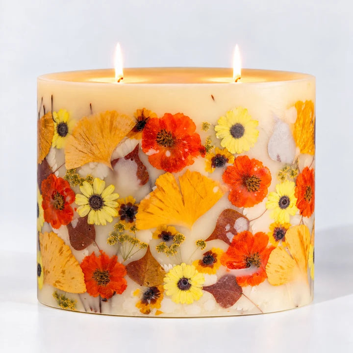 Centerpiece Botanical Candle - Honey Tobacco