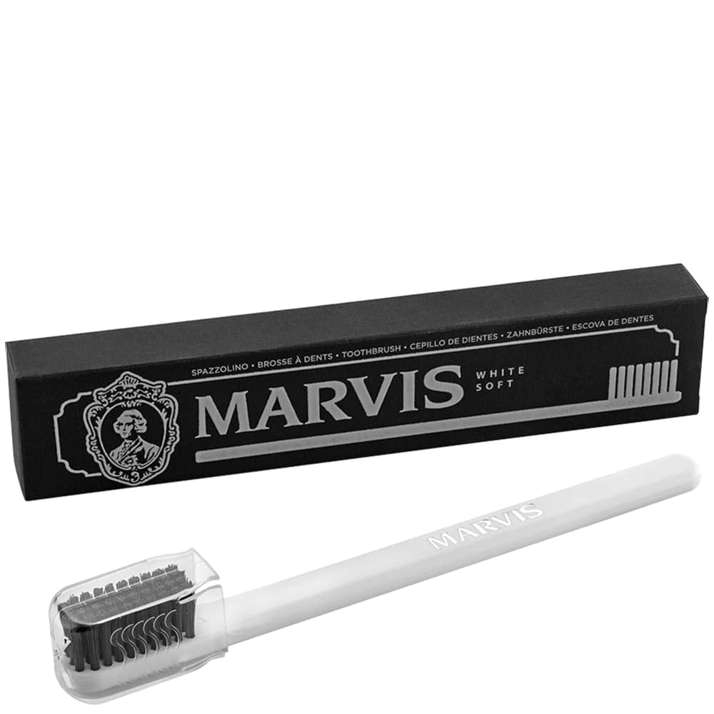 Marvis Toothbrush White Soft Bristle