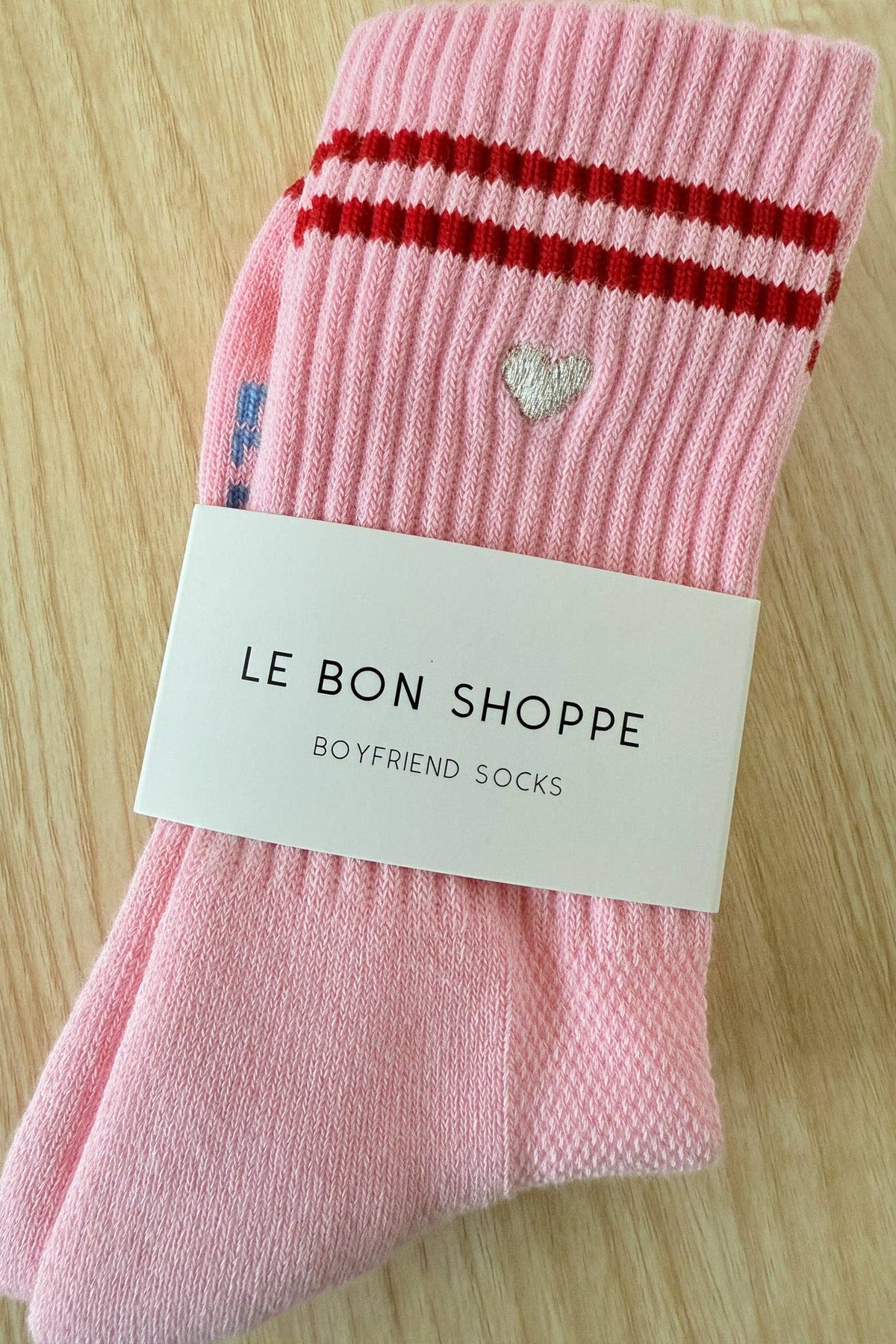 Embroidered Boyfriend Socks