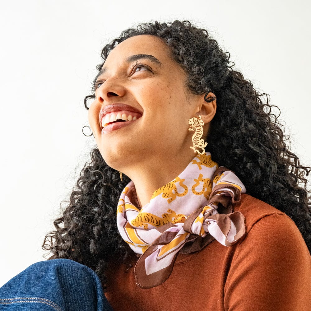 Olivia scarf – Camo print