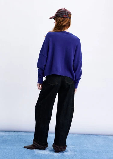 Chichi Cardigan - Bleu Electrique