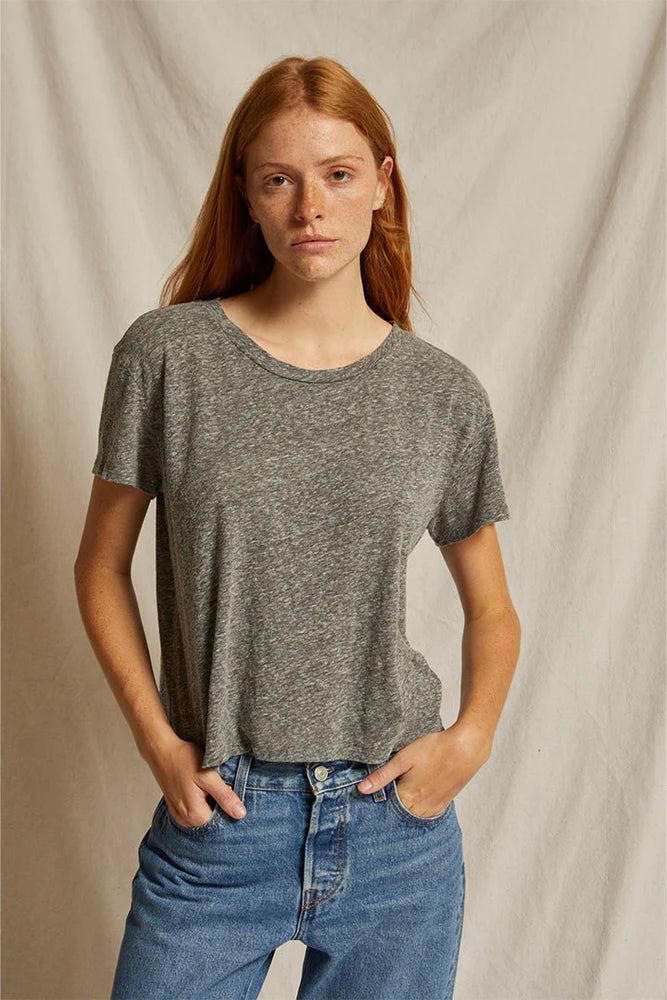 Cotton SS Boxy Crew Tee