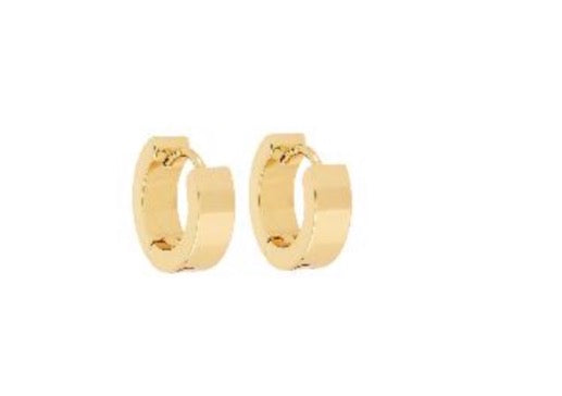 All Time Classic Gold Tone Hoop Earrings