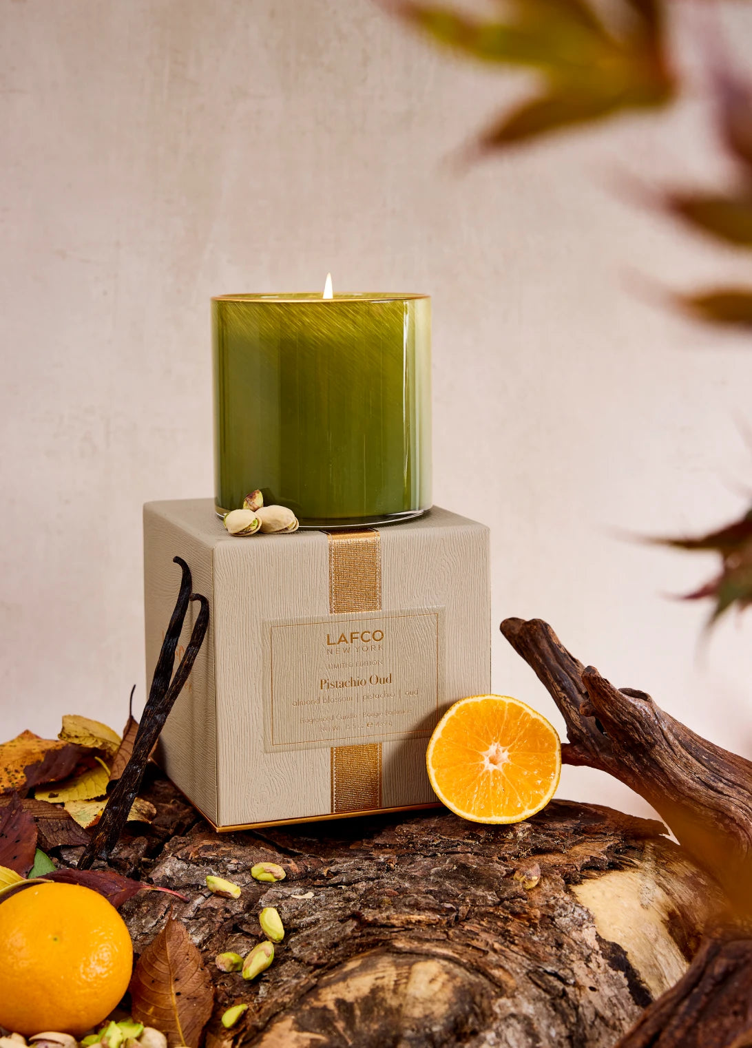 Pistachio Oud Candle - Signature 15.5 oz
