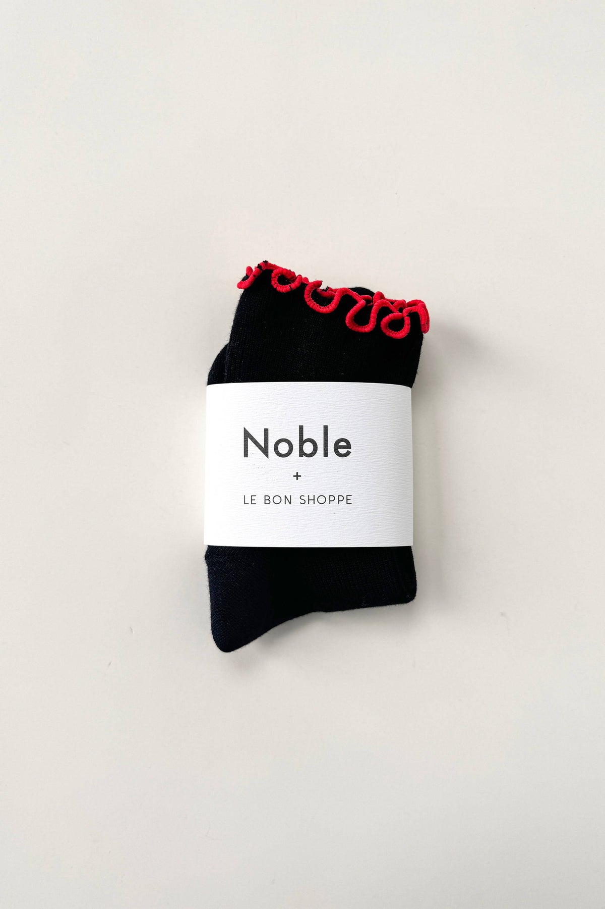 The Petite Ruffled Modal Socks