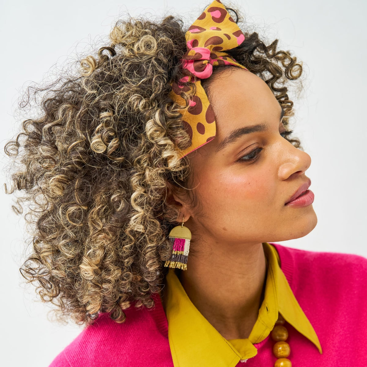 Birdie Geometric Earrings