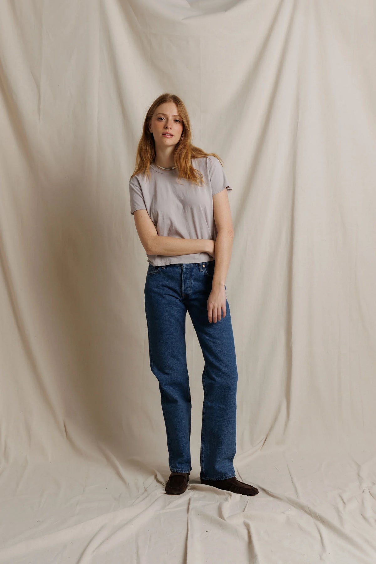 Harley Cotton SS Boxy Crew Tee