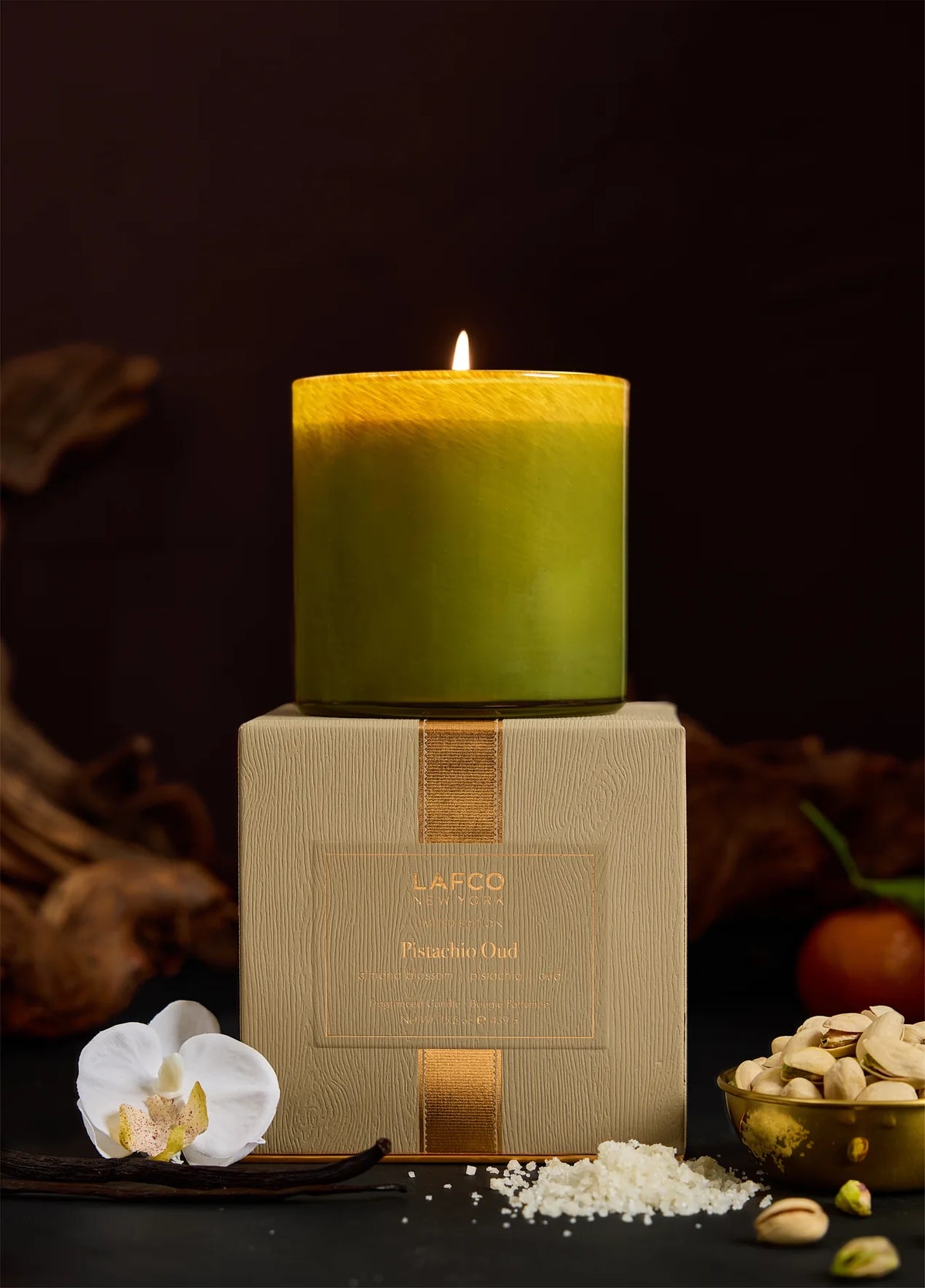 Pistachio Oud Candle - Signature 15.5 oz