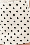 Polka Dot Woven Mini Skort