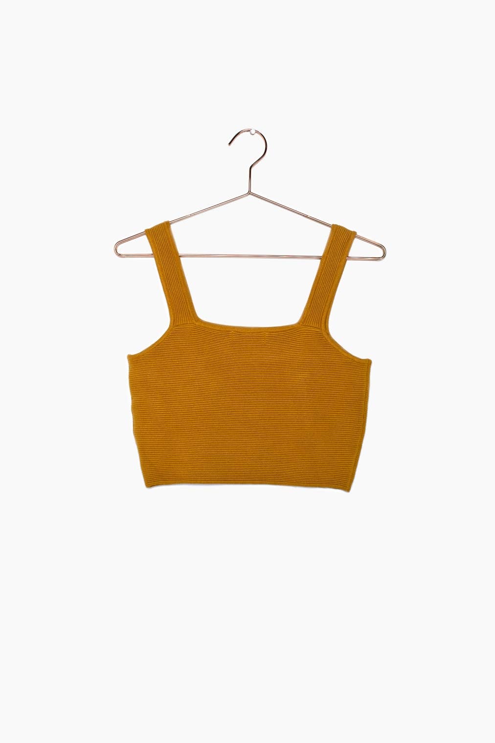 The Kailee Top: MUSTARD / LARGE