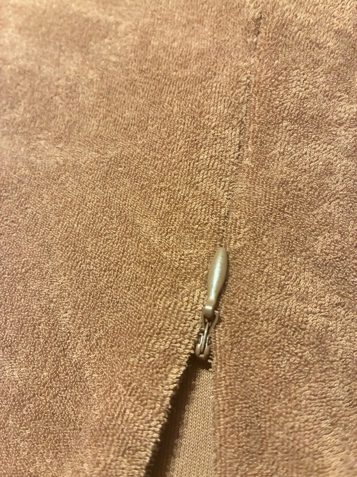 Terry Zip Dress