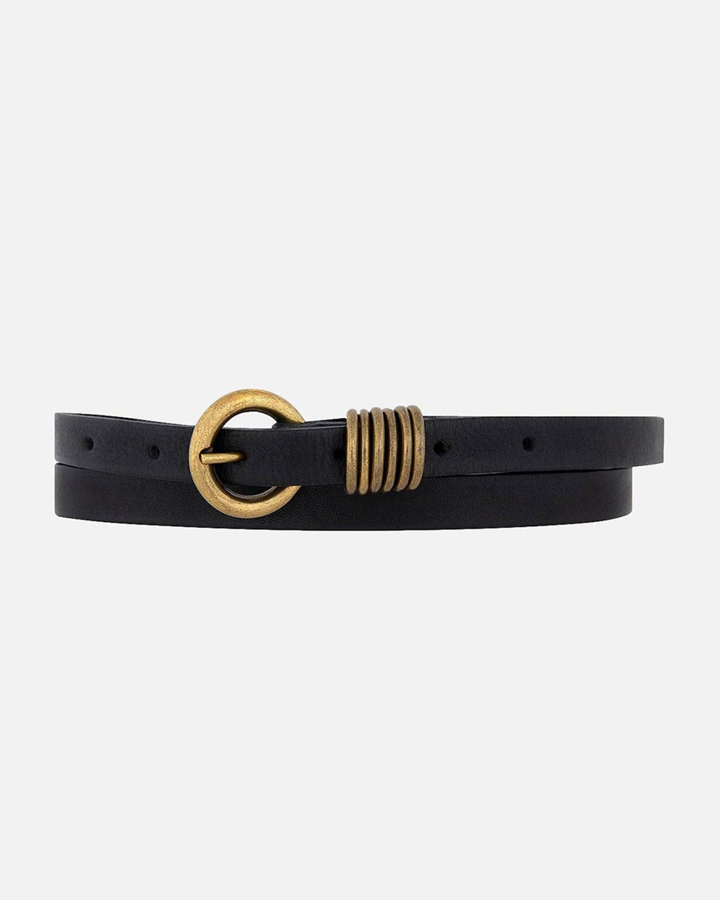 Alie | Skinny Leather Belt for Women - Belts for Dresses