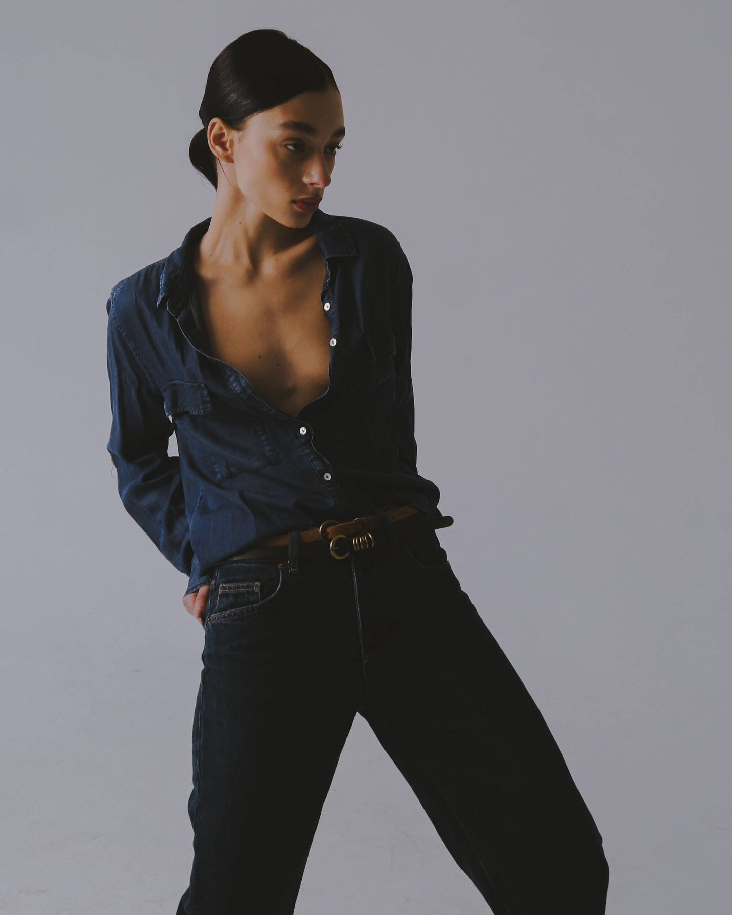 Alie | Skinny Leather Belt for Women - Belts for Dresses