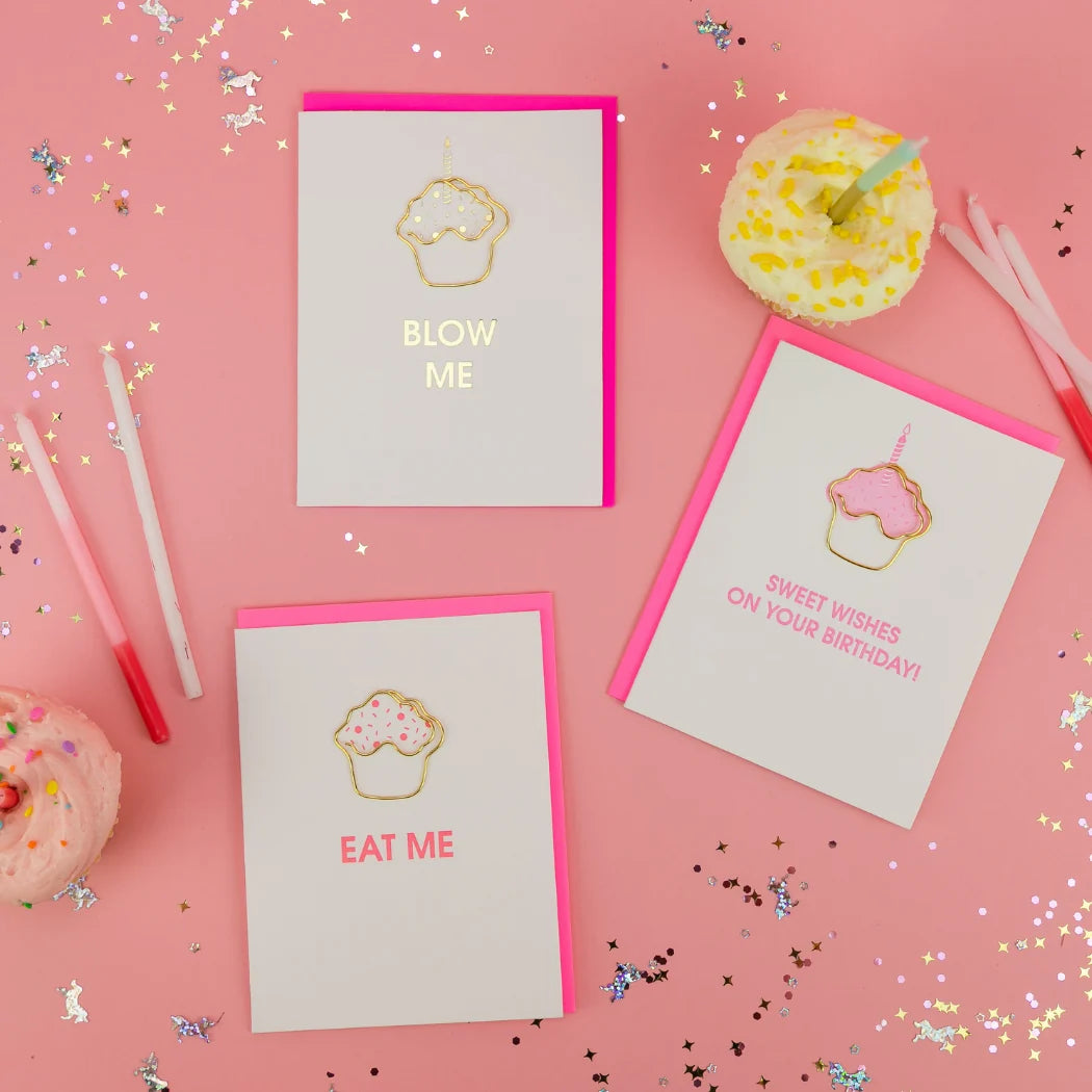 Blow Me - Paper Clip Card