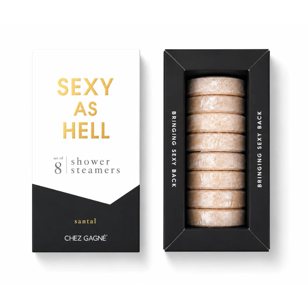 Sexy As Hell - Santal Shower Steamers Set