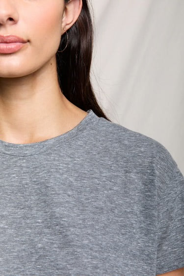 Harley Cotton SS Boxy Crew Tee