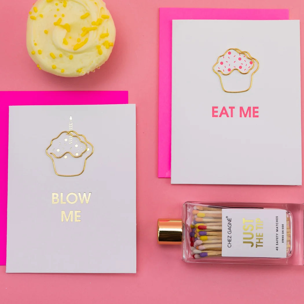 Blow Me - Paper Clip Card