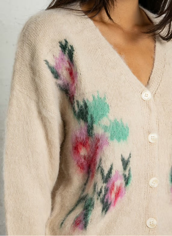Kamron Straight V-Neck Cardigan