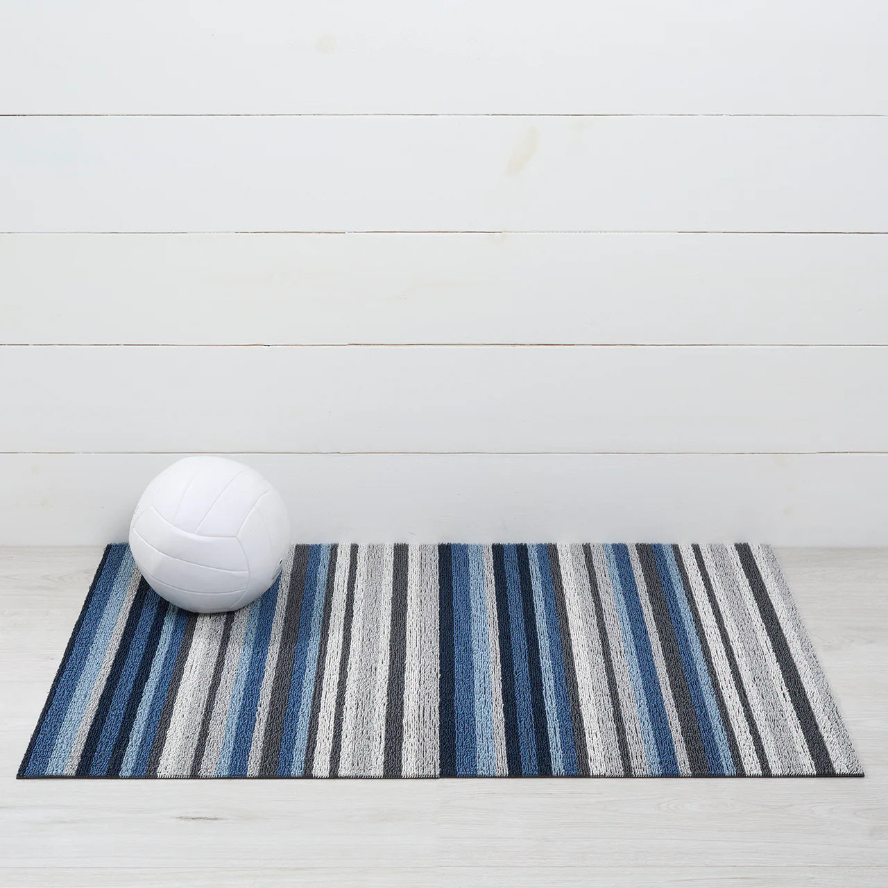 Chilewich Shag doormat Horizon Stripe