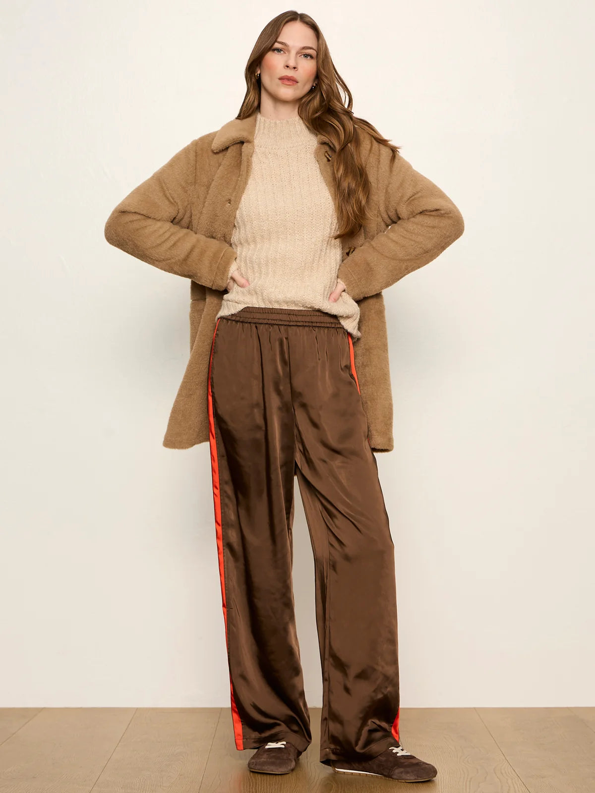 On Track Satin Pant