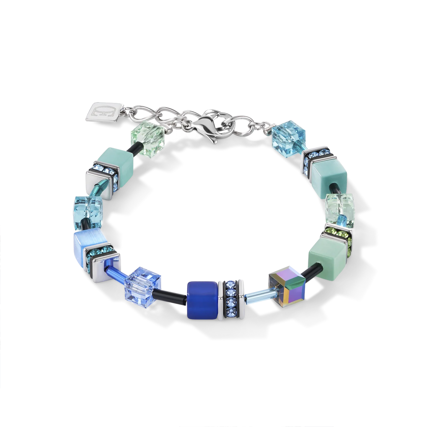 Multi color COEUR de LION bracelet