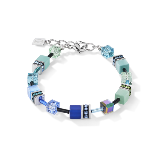 Multi color COEUR de LION bracelet