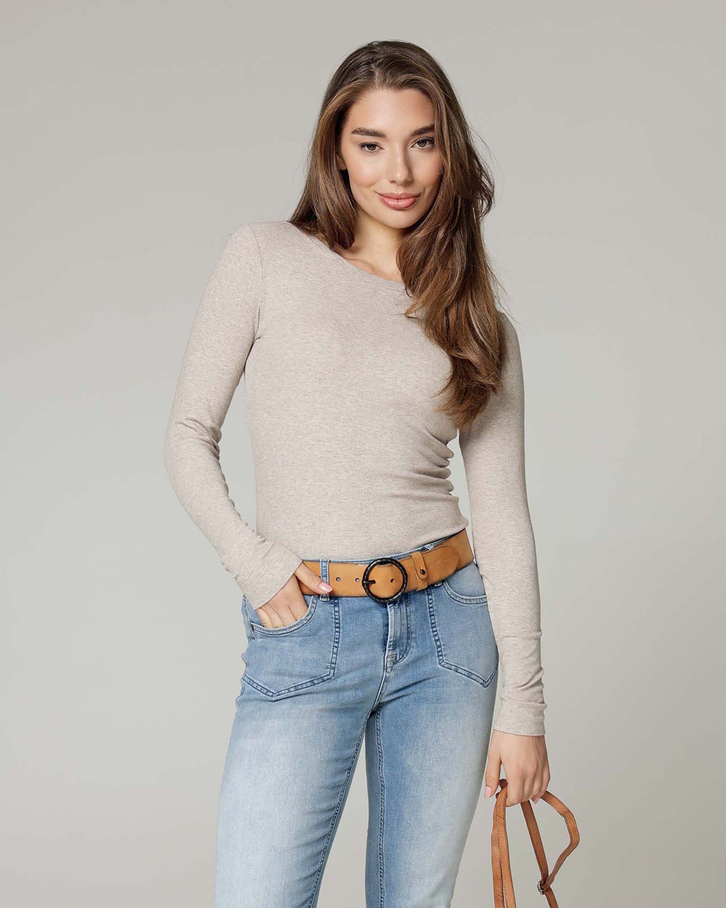 Pip | Vintage Full-Grain Leather Belt for Women