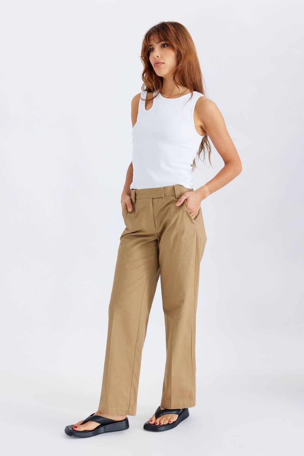 The Pardis Pants: KHAKI / LARGE