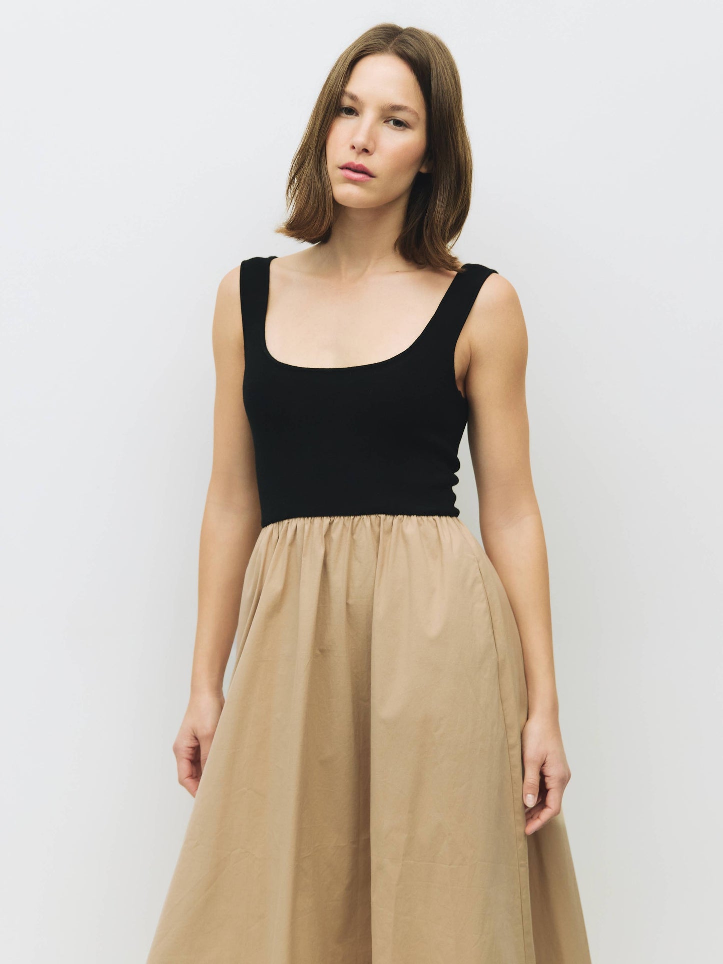 The Lucinda Dress: BLACK / LARGE