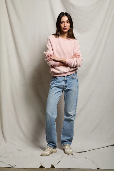 Ziggy Reverse Fleece LS Crewneck Sweatshirt