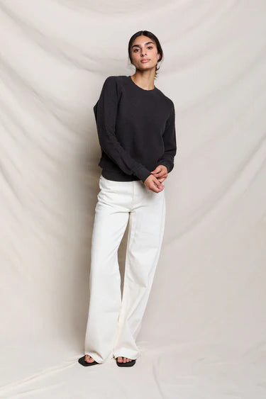 Ziggy Reverse Fleece LS Crewneck Sweatshirt