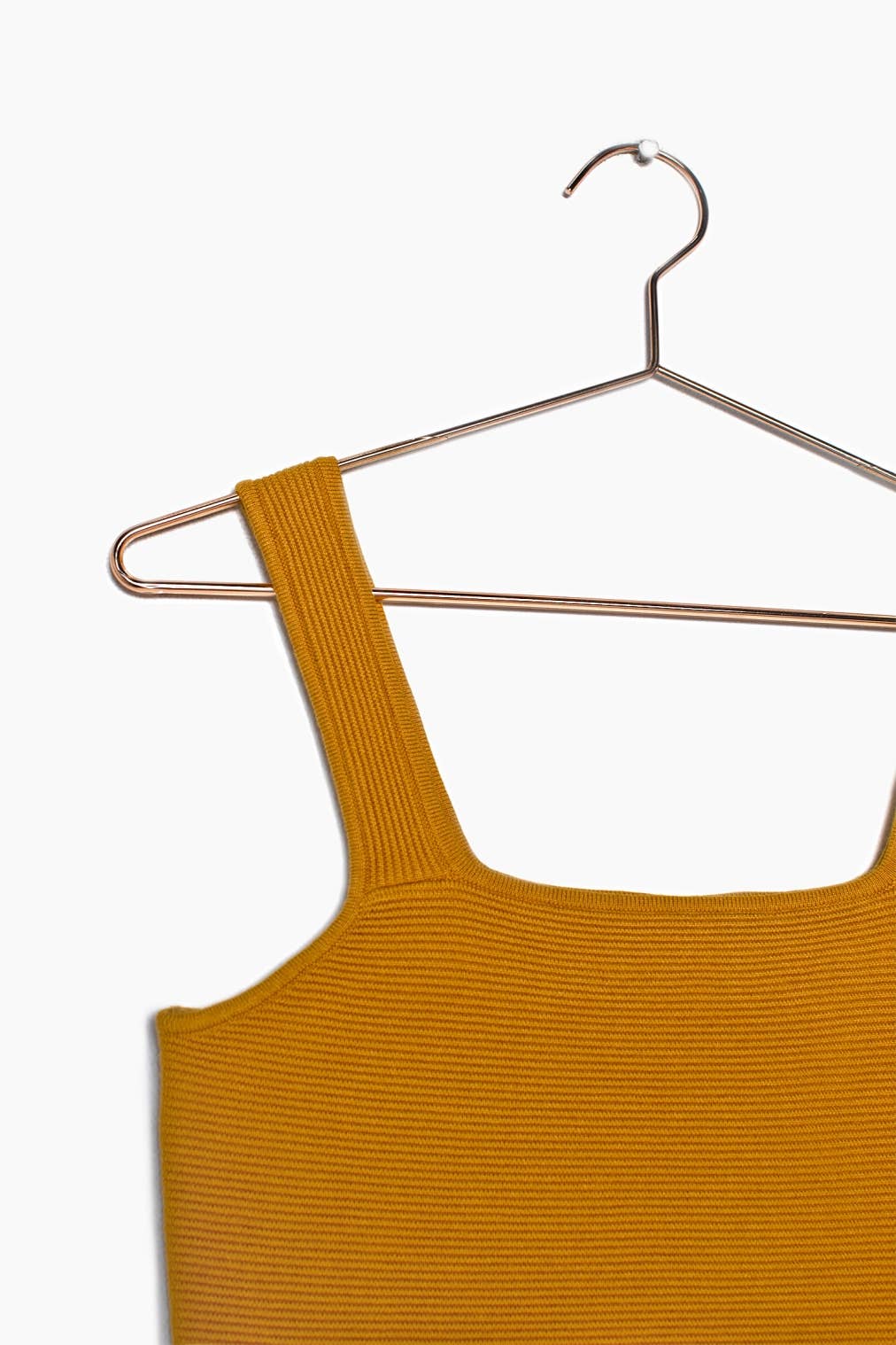 The Kailee Top: MUSTARD / LARGE