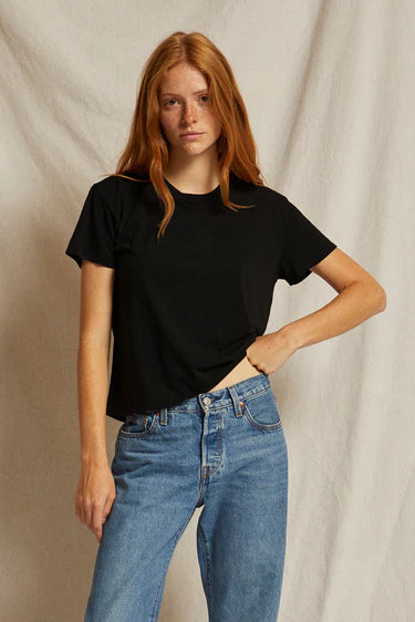 Harley Cotton SS Boxy Crew Tee