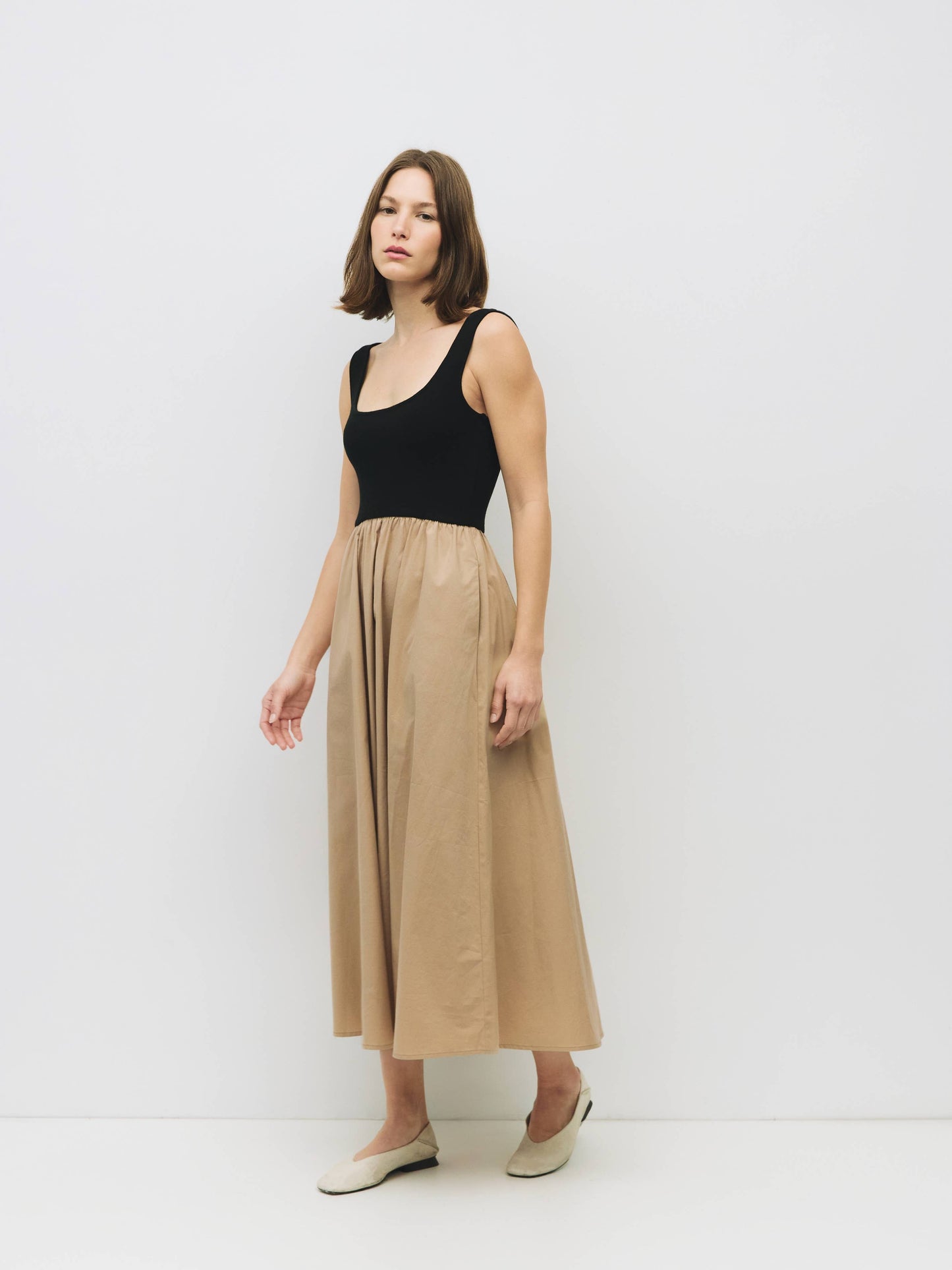 The Lucinda Dress: BLACK / LARGE