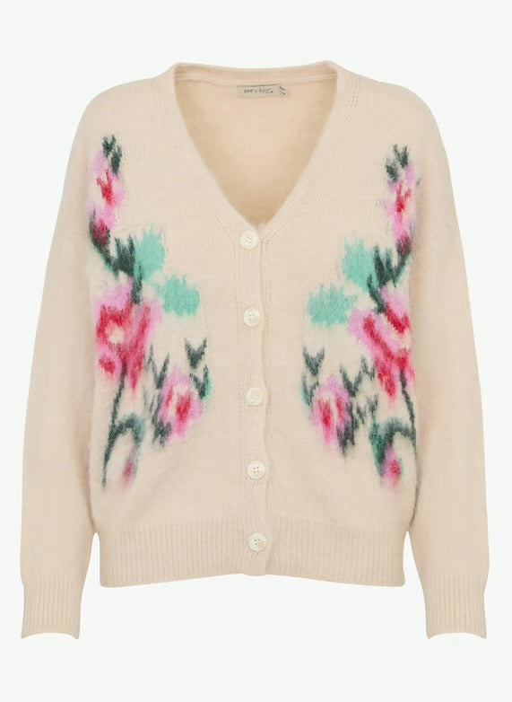 Kamron Straight V-Neck Cardigan
