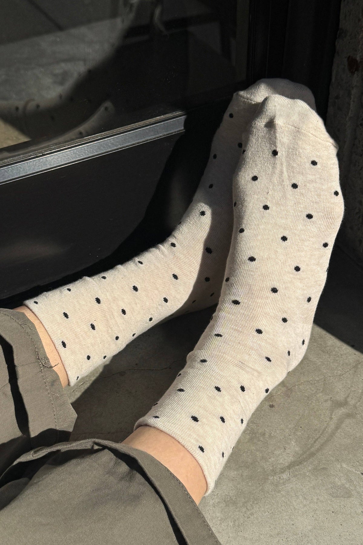 Polka Dot Sneaker Socks
