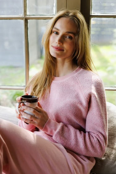 Ziggy Reverse Fleece LS Crewneck Sweatshirt