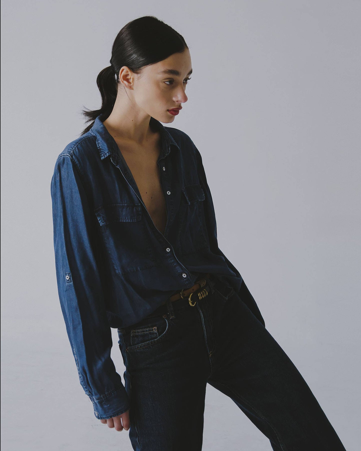 Alie | Skinny Leather Belt for Women - Belts for Dresses