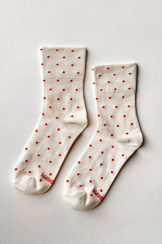 Polka Dot Sneaker Socks