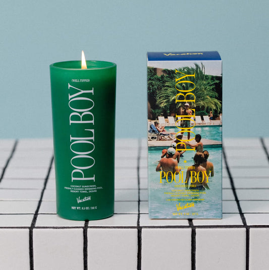 Well-Tipped Pool Boy Candle 8.0 oz