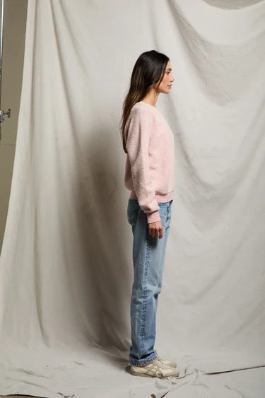 Ziggy Reverse Fleece LS Crewneck Sweatshirt