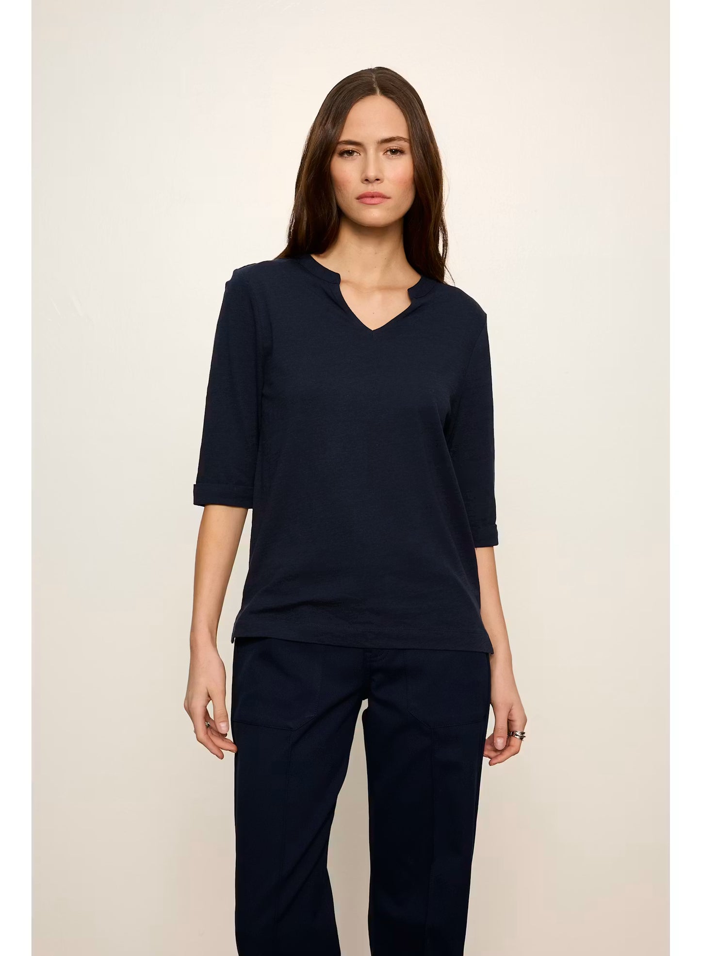 Dolce Notch Neck Tee