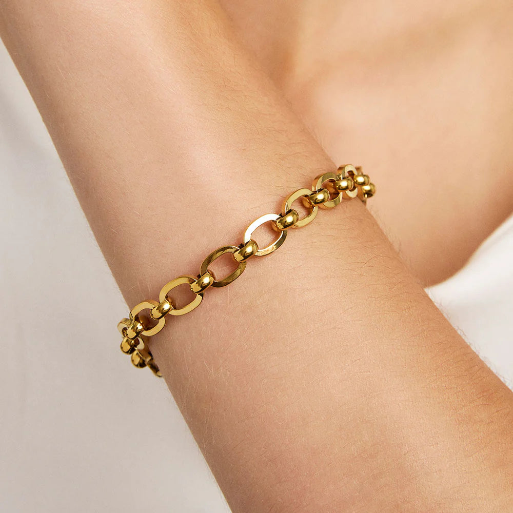Monaco Chain Bracelet - Gold