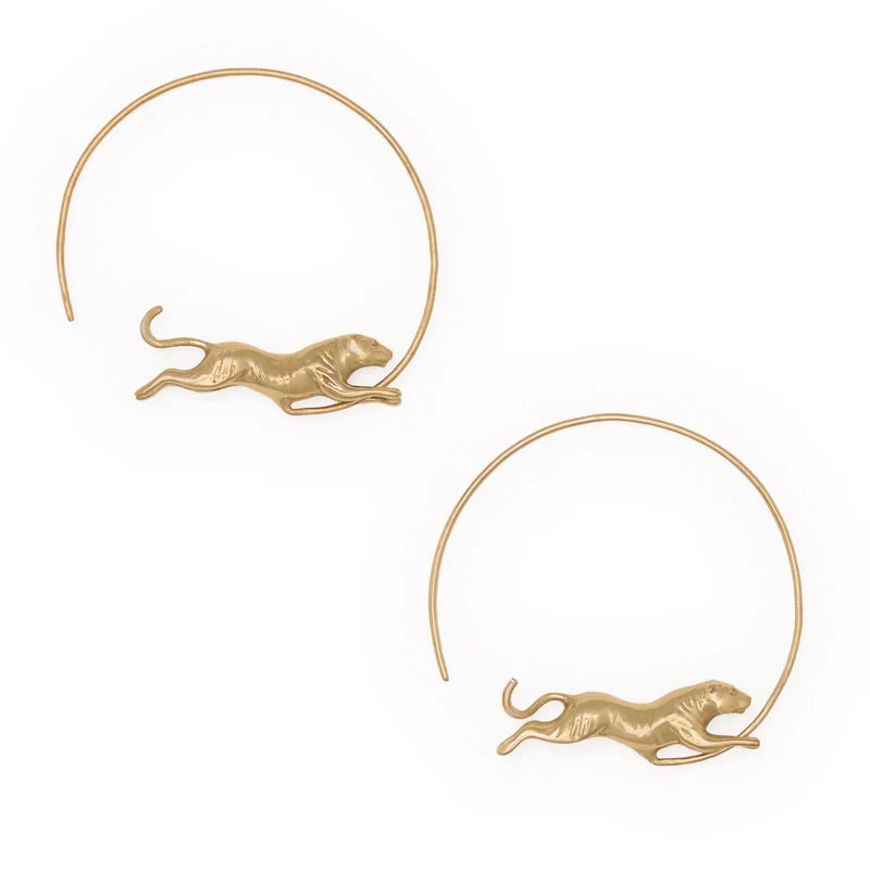 Bianca hoop earrings – Tiger