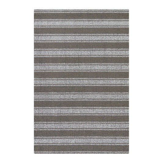 Chilewich doormat Boardwalk Stripe Shag Mats - Walnut
