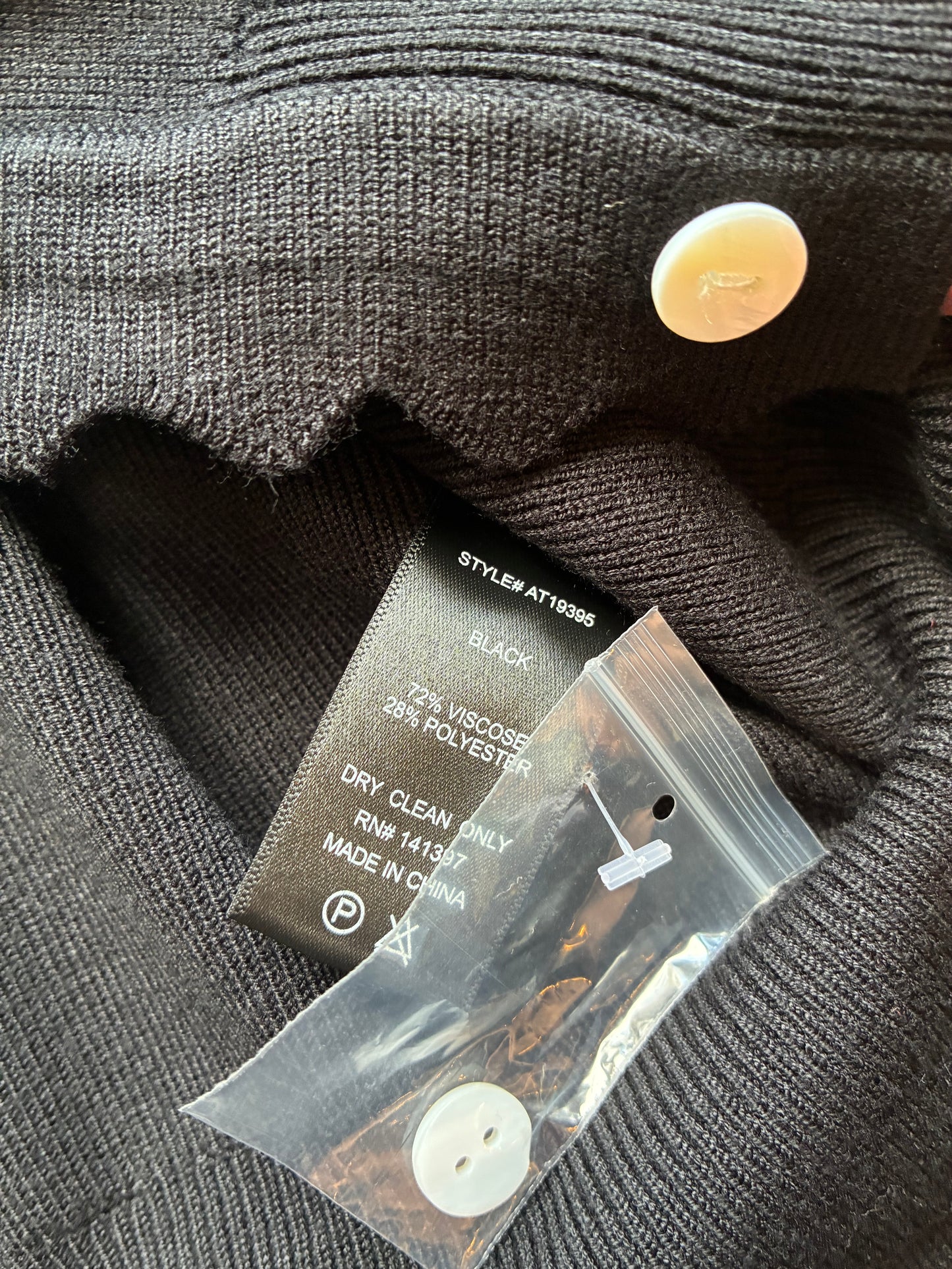Scalloped Placket Cardigan
