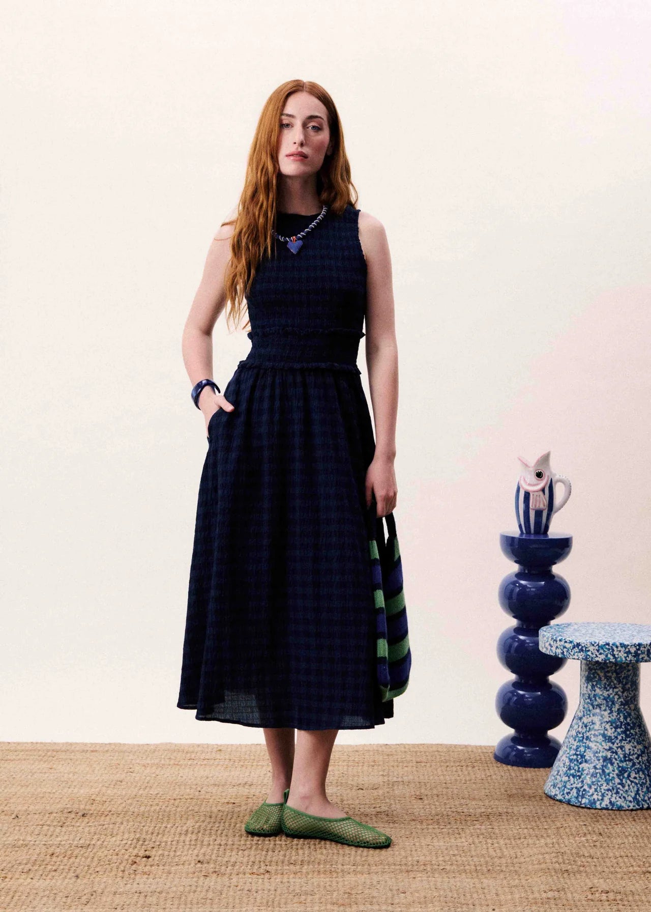 Saquarema Dress - Blue
