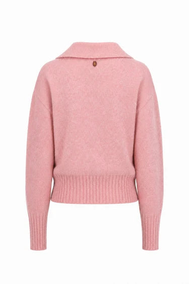 FRNCH Mirai Polo Shirt - Rose